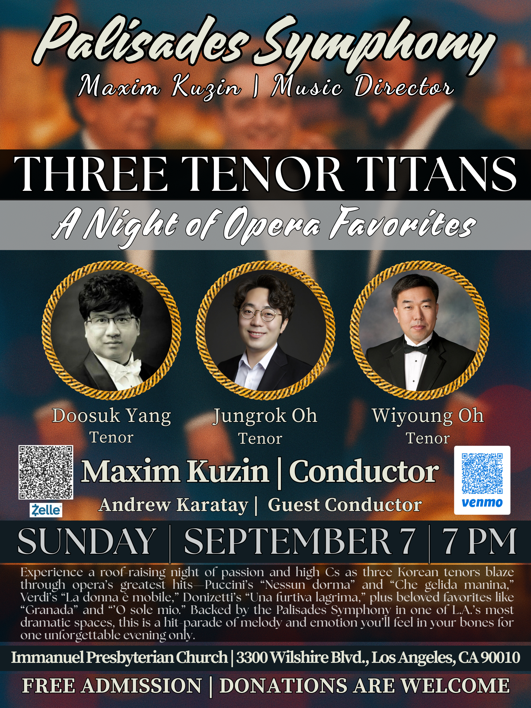 Concert poster